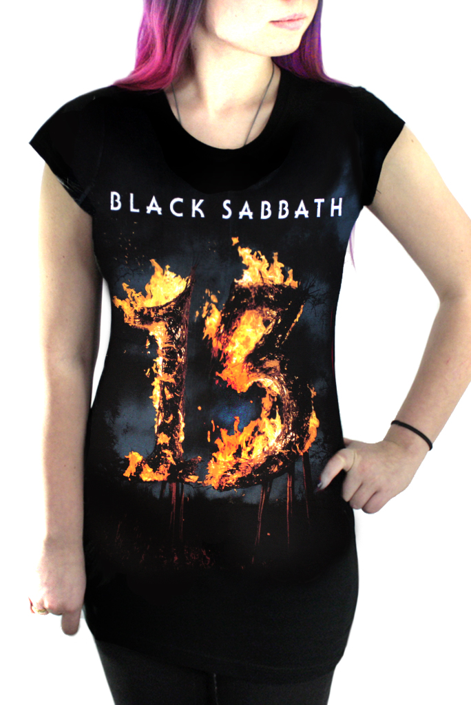 Туника Black Sabbath 13 - фото 1 - rockbunker.ru
