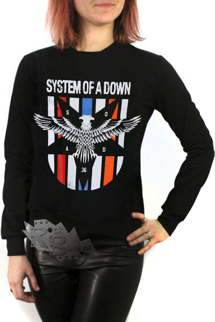 Свитшот RockMerch System of a Down - фото 1 - rockbunker.ru