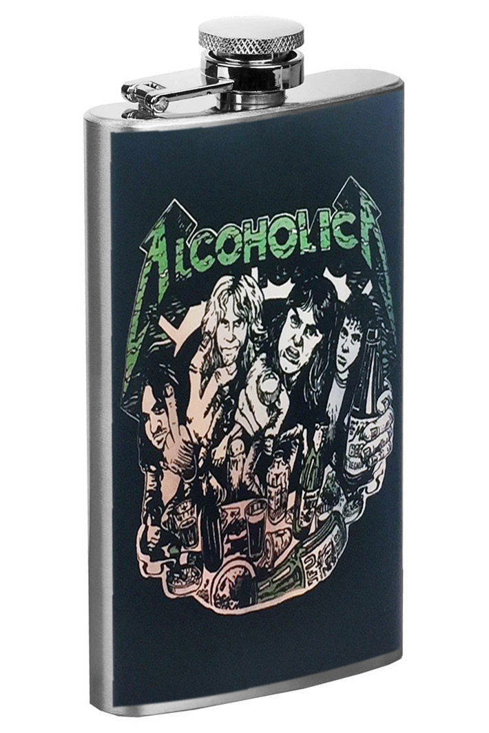 Фляга Alcoholica 9oz - фото 2 - rockbunker.ru