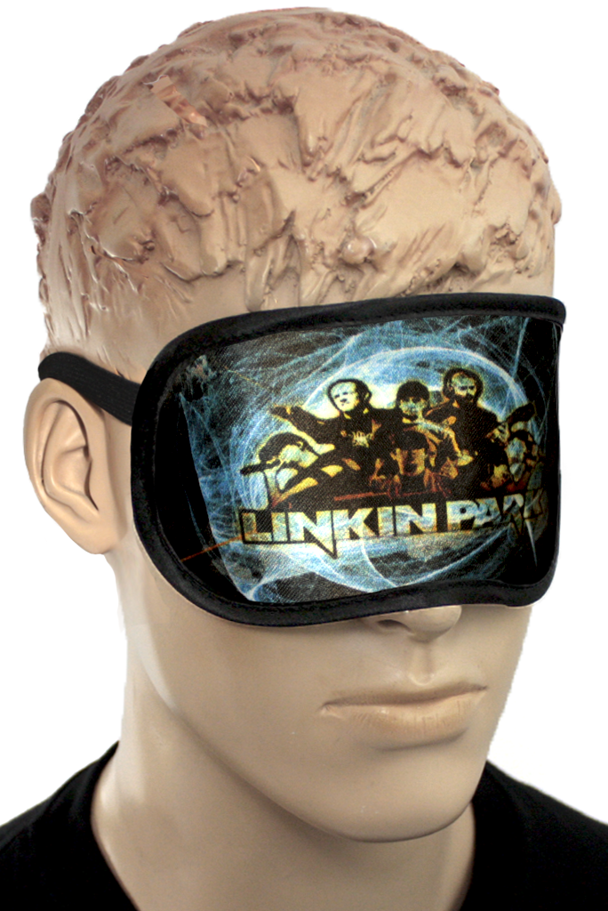 Маска для сна Linkin Park - фото 1 - rockbunker.ru