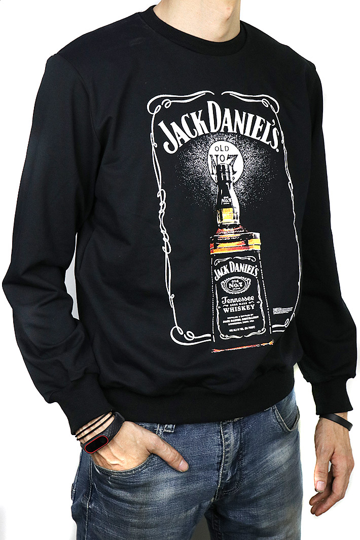 Свитшот RockMerch Jack Daniels - фото 2 - rockbunker.ru