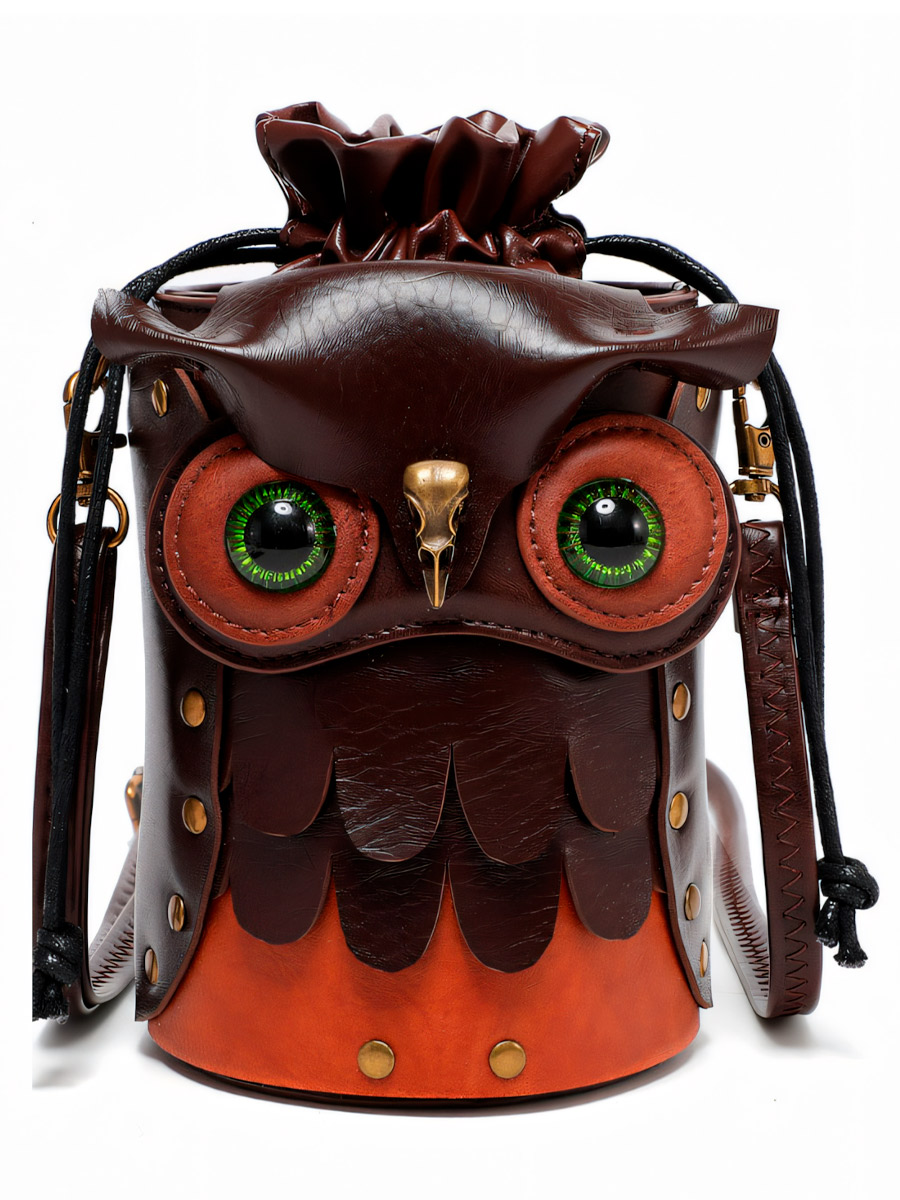 Сумка Стимпанк Сова - фото 1 - rockbunker.ru