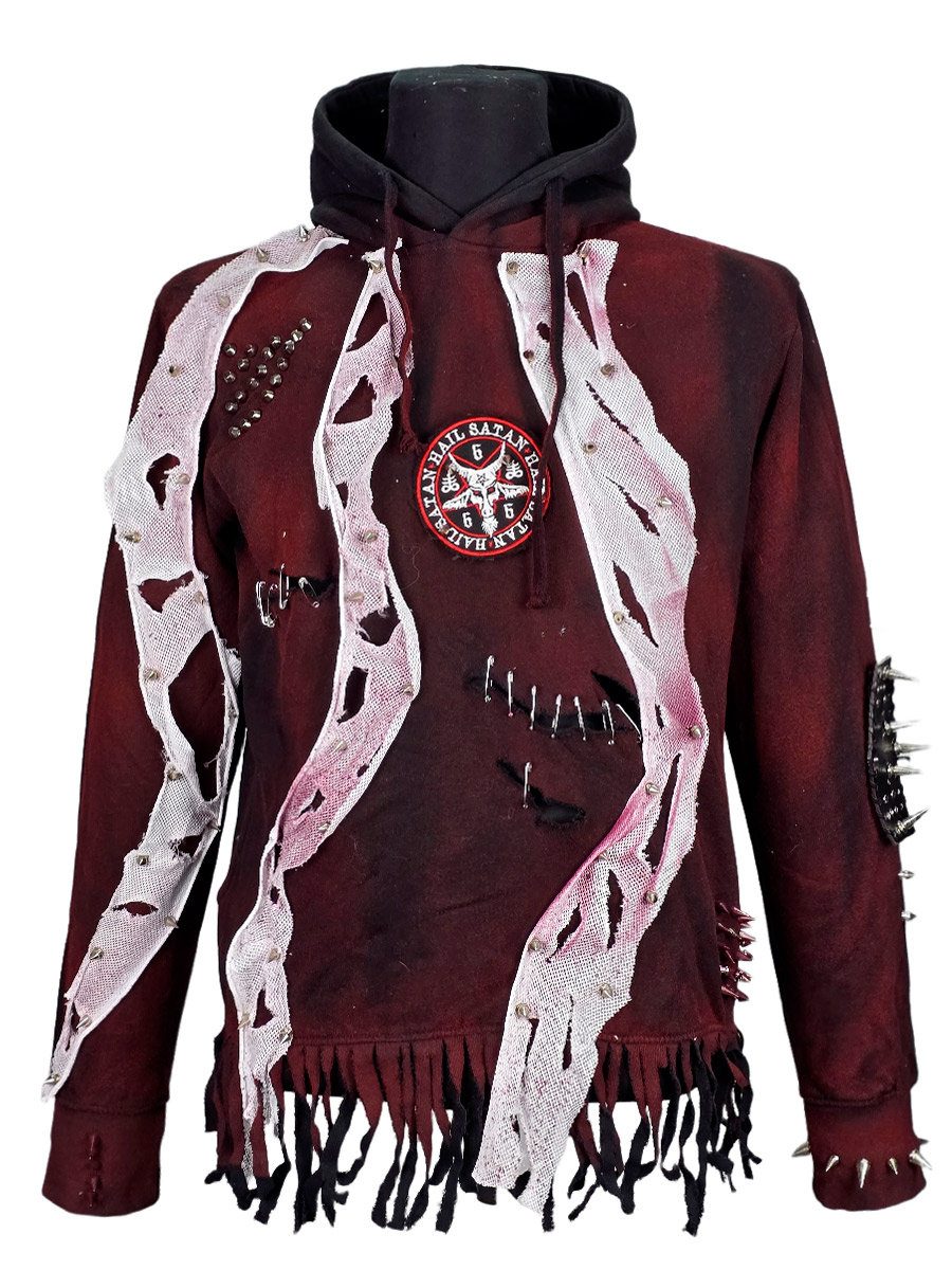 Худи кастомный Hell - фото 1 - rockbunker.ru