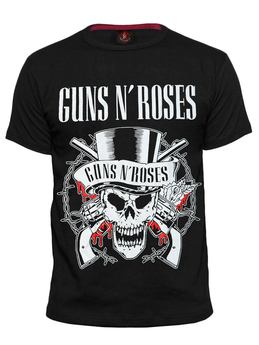 Футболка RockMerch Guns N Roses - фото 1 - rockbunker.ru