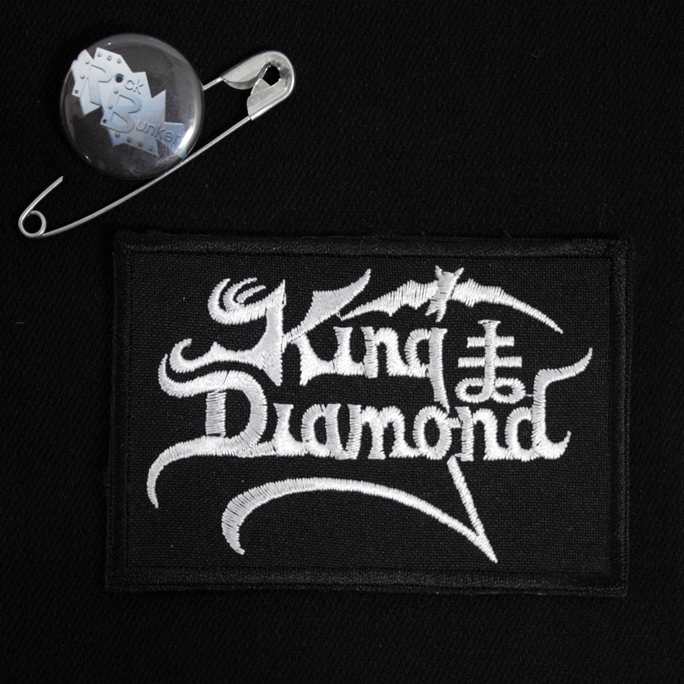 Нашивка King Diamond - фото 1 - rockbunker.ru
