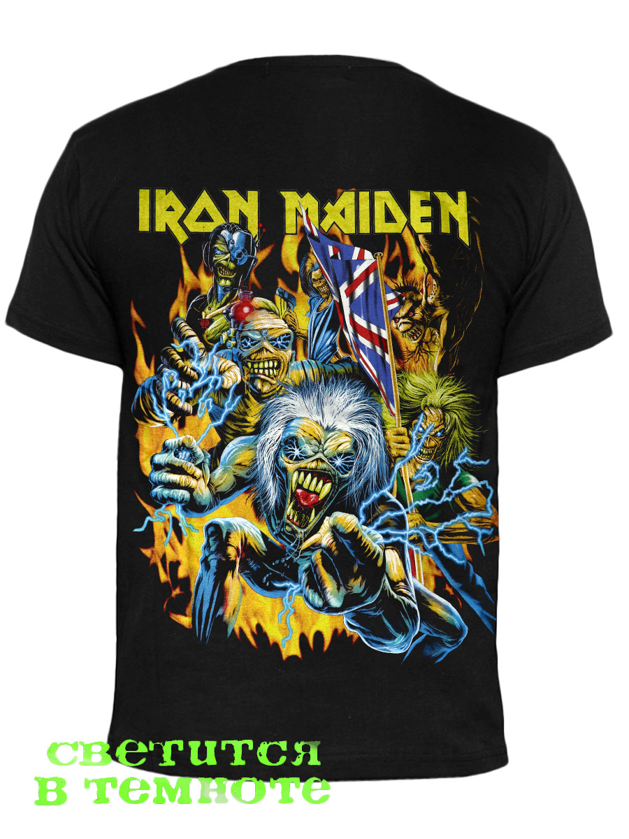 Футболка Metal Heaven Iron Maiden - фото 2 - rockbunker.ru