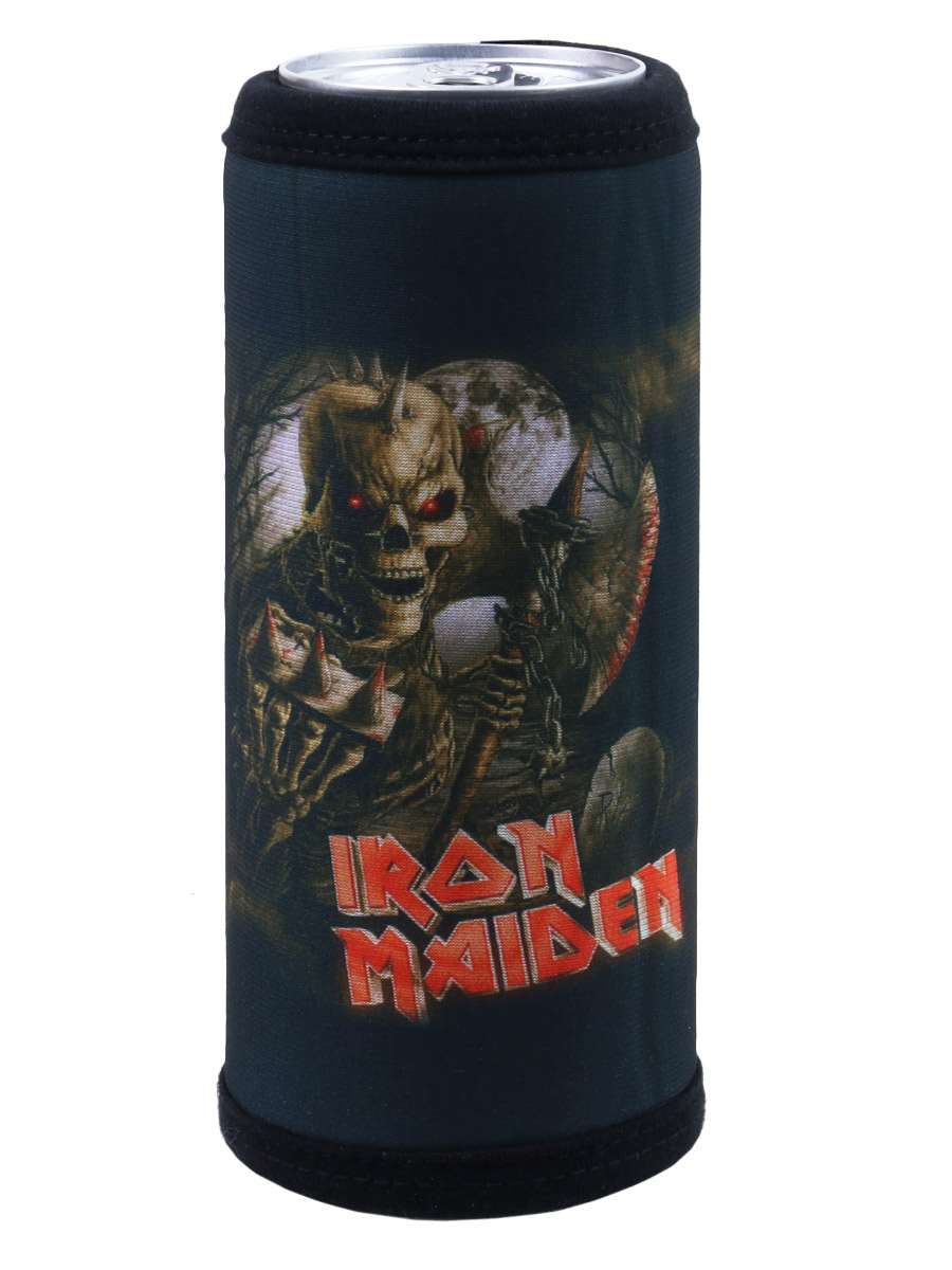 Чехол для банки Iron Maiden - фото 1 - rockbunker.ru