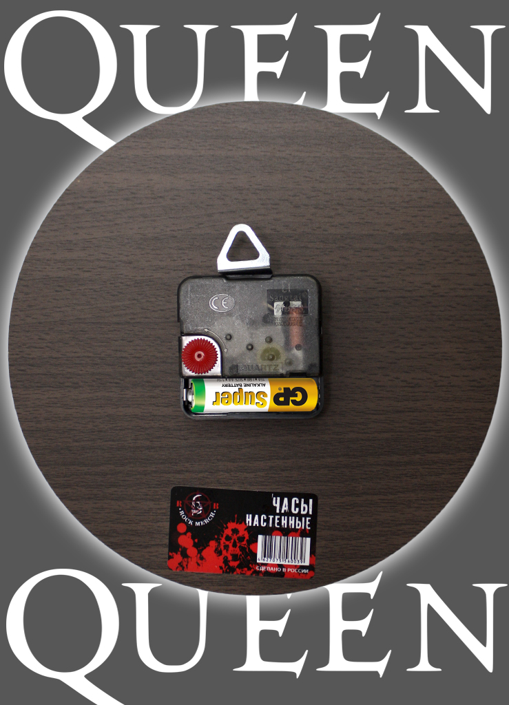 Часы настенные RockMerch Queen - фото 2 - rockbunker.ru