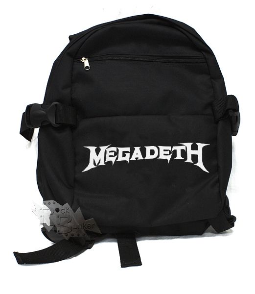 Рюкзак Megadeth текстильный - фото 1 - rockbunker.ru