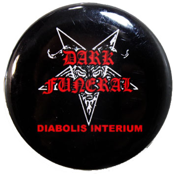 Значок Dark Funeral Diabolis Interium - фото 1 - rockbunker.ru