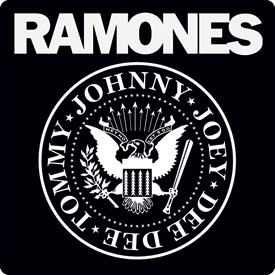 Кожаная нашивка Ramones - фото 1 - rockbunker.ru