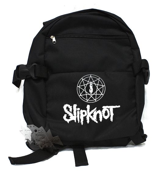 Рюкзак Slipknot текстильный - фото 1 - rockbunker.ru