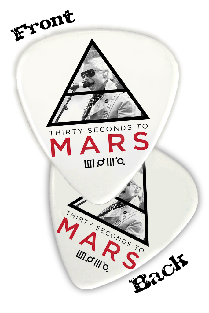 Медиатор 30 Seconds to Mars - фото 1 - rockbunker.ru