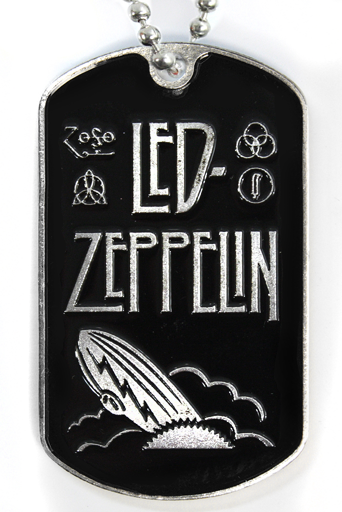 Жетон армейский Led Zeppelin - фото 1 - rockbunker.ru
