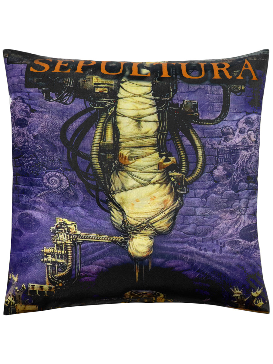 Подушка Sepultura - фото 1 - rockbunker.ru