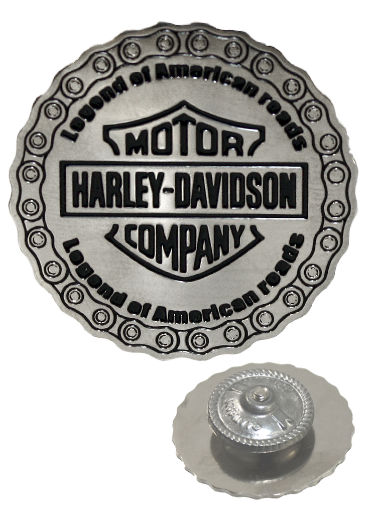 Значок Motor Harley-Davidson Legend Of American Roads - фото 1 - rockbunker.ru