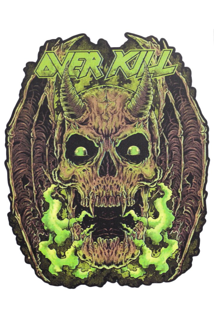 Наклейка-стикер Overkill - фото 1 - rockbunker.ru