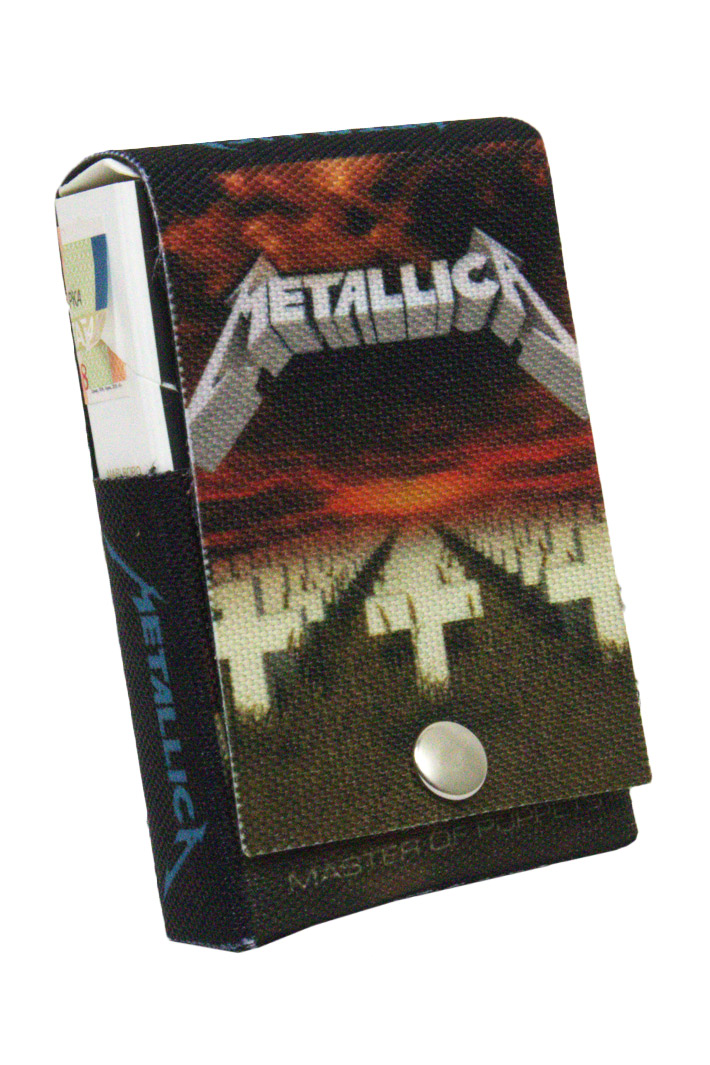Чехол для сигарет RockMerch Metallica - фото 1 - rockbunker.ru