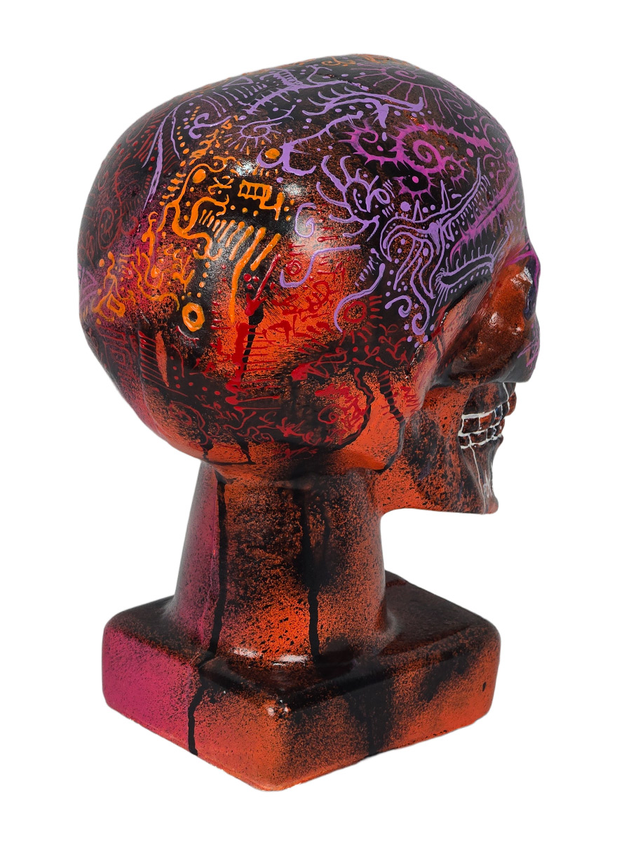 Череп Декоративный Sory - фото 4 - rockbunker.ru