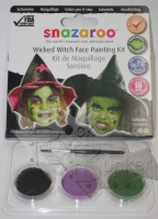 Набор красок для лица Злая Ведьма Snazaroo Wicked Witch - фото 1 - rockbunker.ru