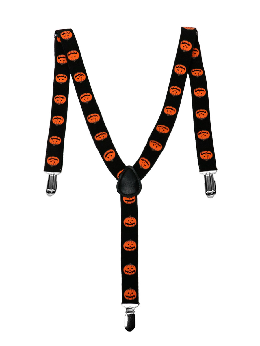 Подтяжки Детские Хэллоуин  - фото 1 - rockbunker.ru