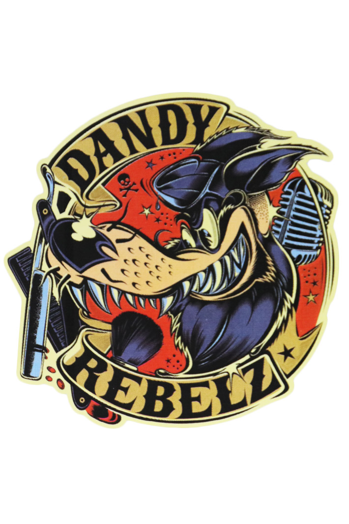 Наклейка-стикер Dandy Rebelz - фото 1 - rockbunker.ru