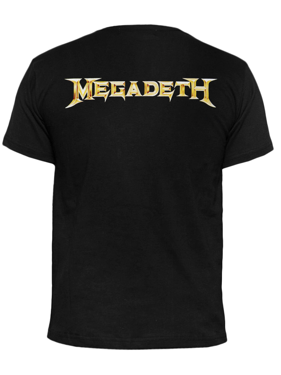 Футболка Hot Rock Megadeth - фото 2 - rockbunker.ru