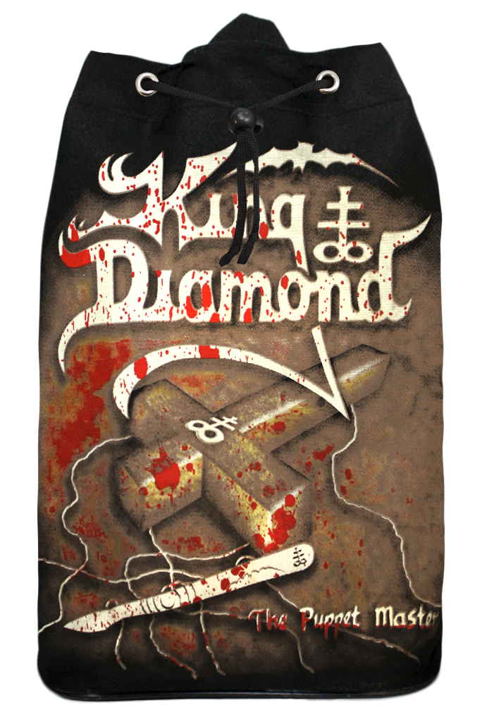 Торба King Diamond текстильная - фото 1 - rockbunker.ru