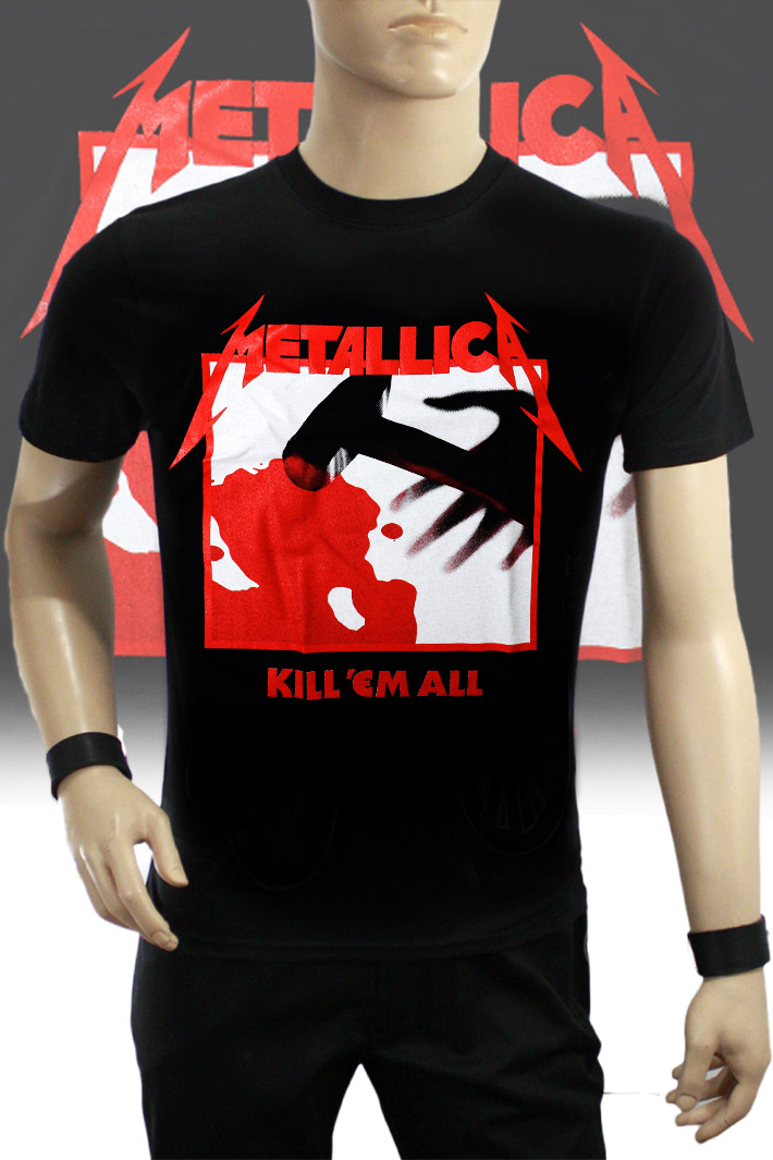 Футболка RockMerch Metallica Kill Em All - фото 2 - rockbunker.ru