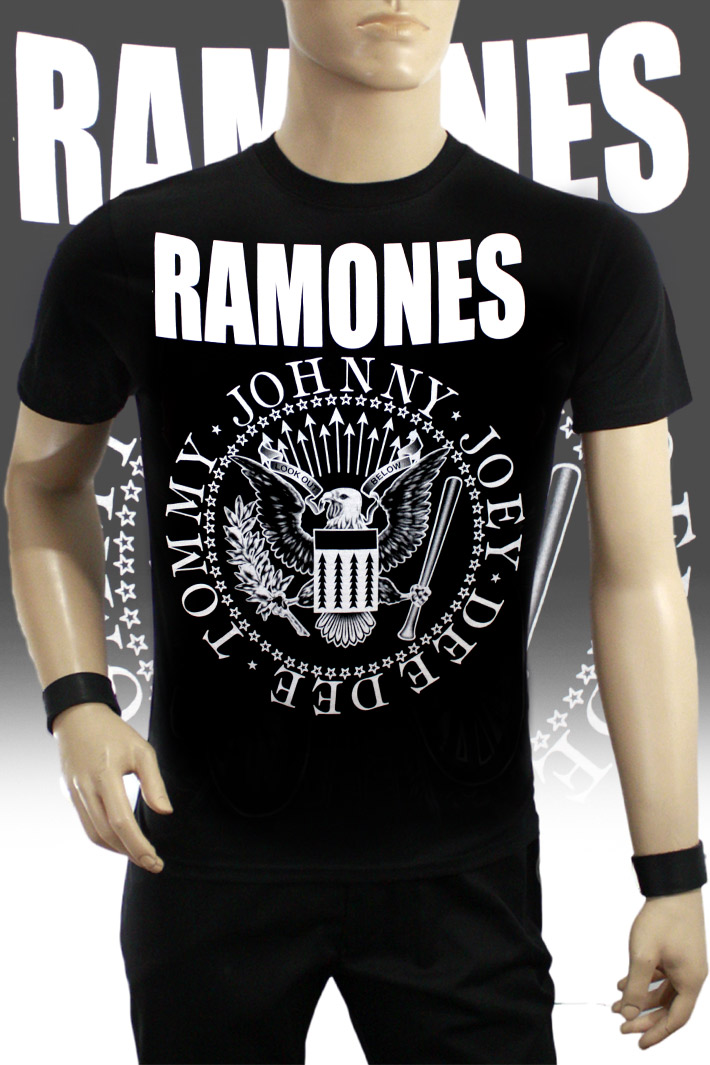 Футболка Hot Rock Ramones - фото 1 - rockbunker.ru