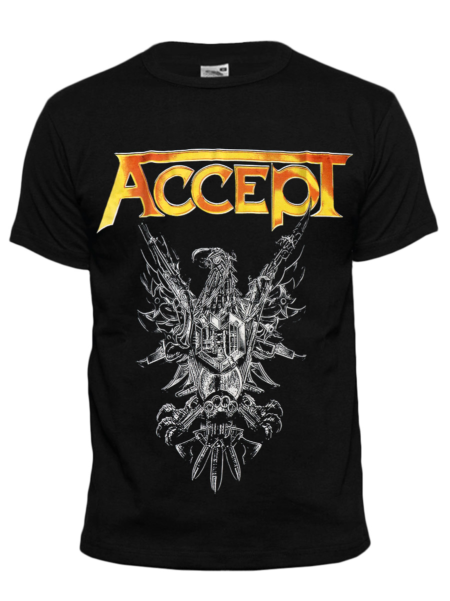 Футболка Accept - фото 1 - rockbunker.ru