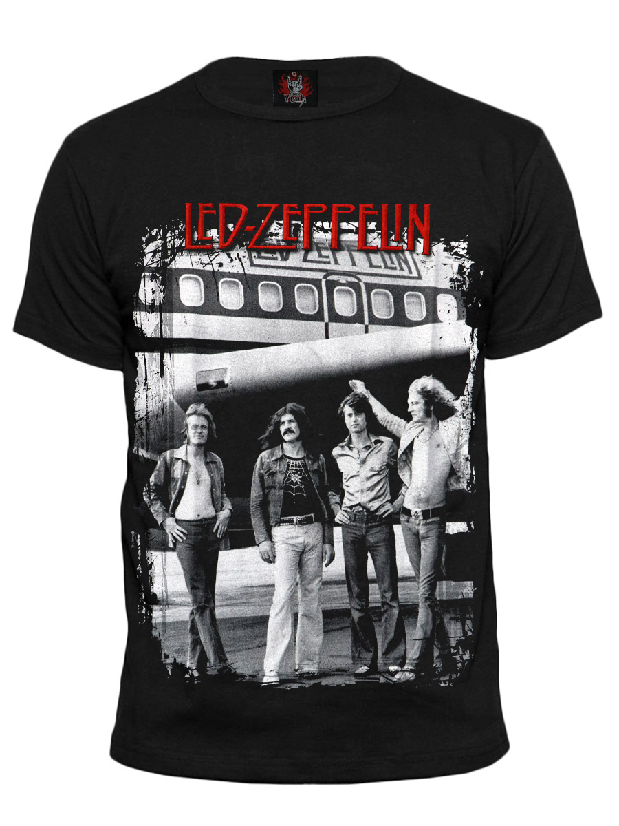  Футболка Hot Rock Led Zeppelin - фото 1 - rockbunker.ru