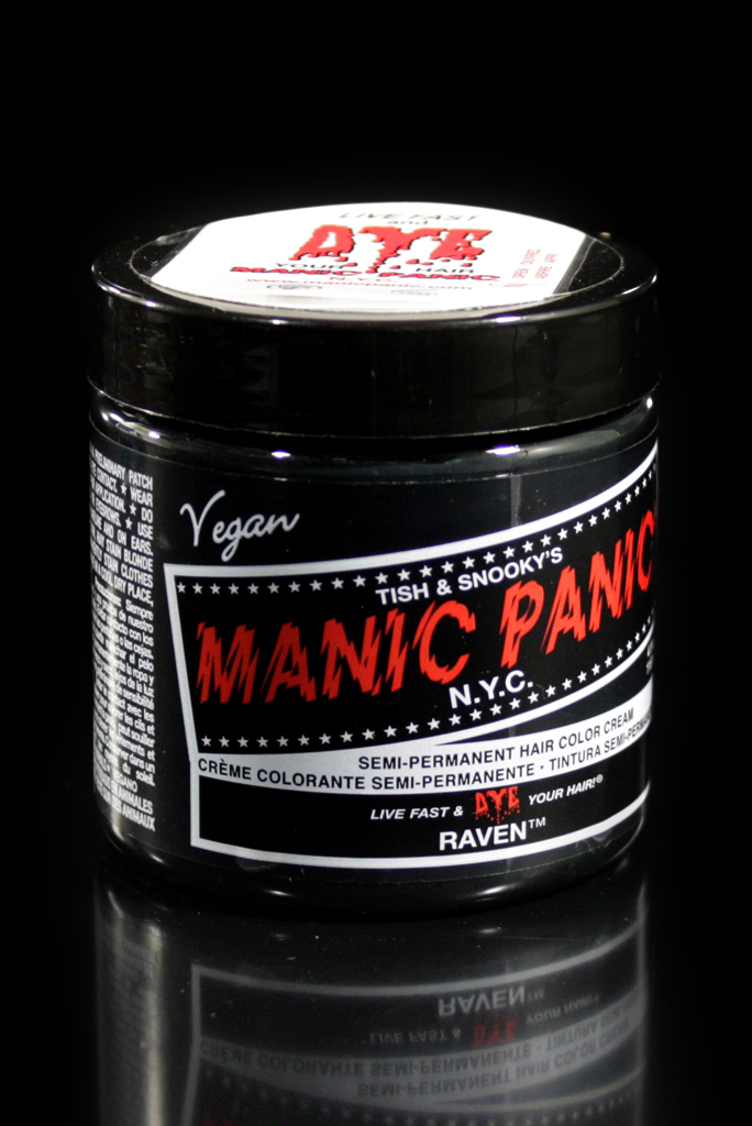 Краска для волос Manic Panic коллекция Raven черная - фото 1 - rockbunker.ru