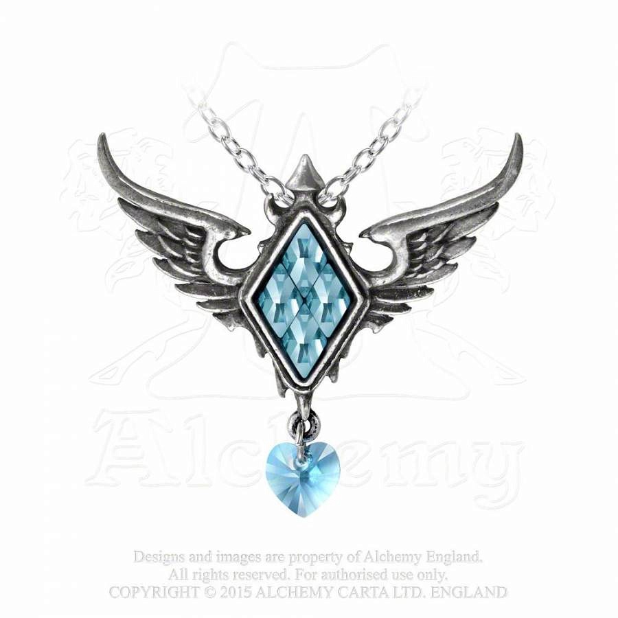 Подвеска Alchemy Gothic P703 Frozen Heart - фото 1 - rockbunker.ru