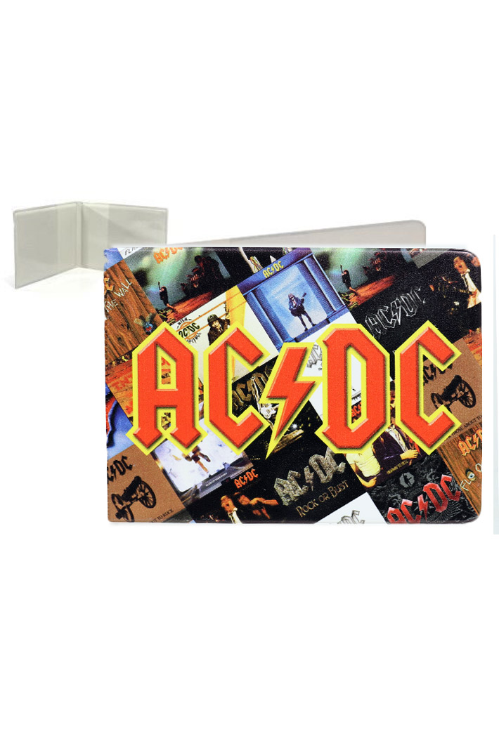 Обложка RockMerch AC DC для студенческого билета - фото 1 - rockbunker.ru