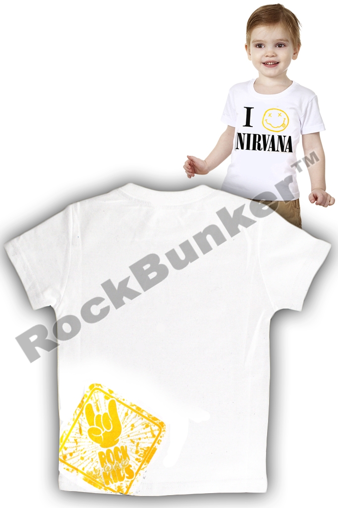 Футболка детская Nirvana - фото 2 - rockbunker.ru
