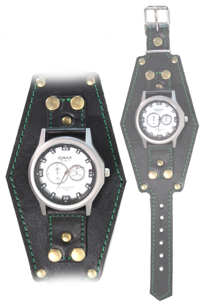 Часы наручные OMAX с кожаным браслетом - фото 1 - rockbunker.ru