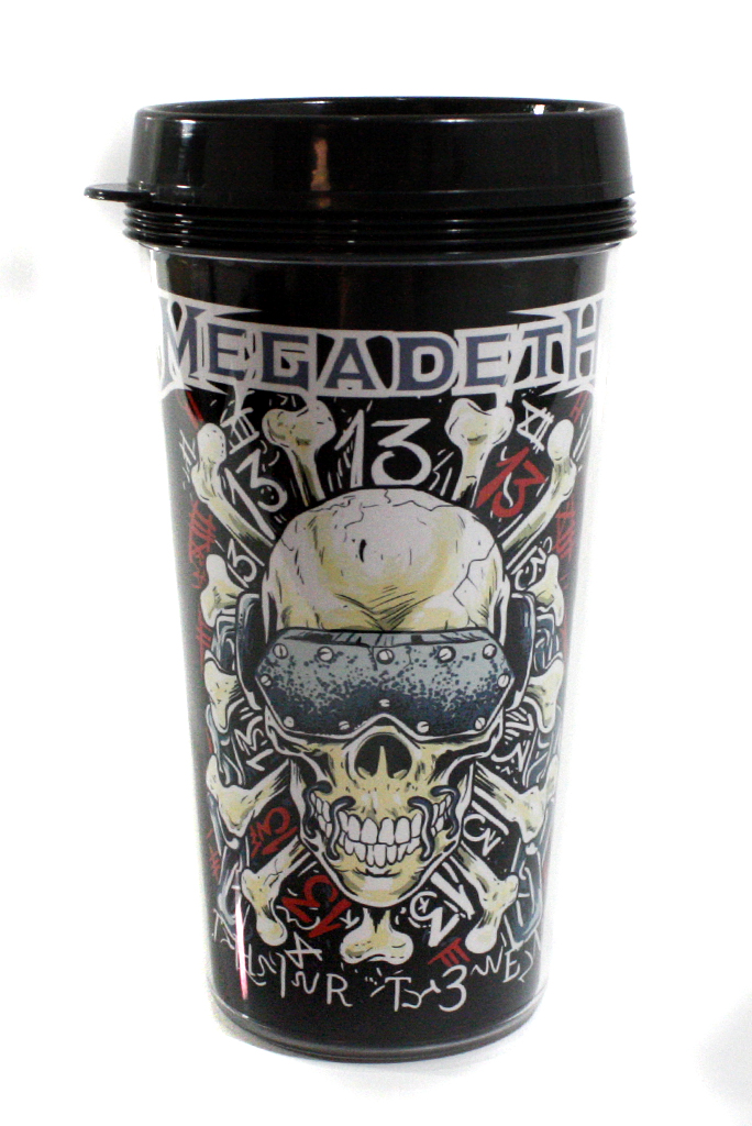 Кружка походная Megadeth - фото 1 - rockbunker.ru