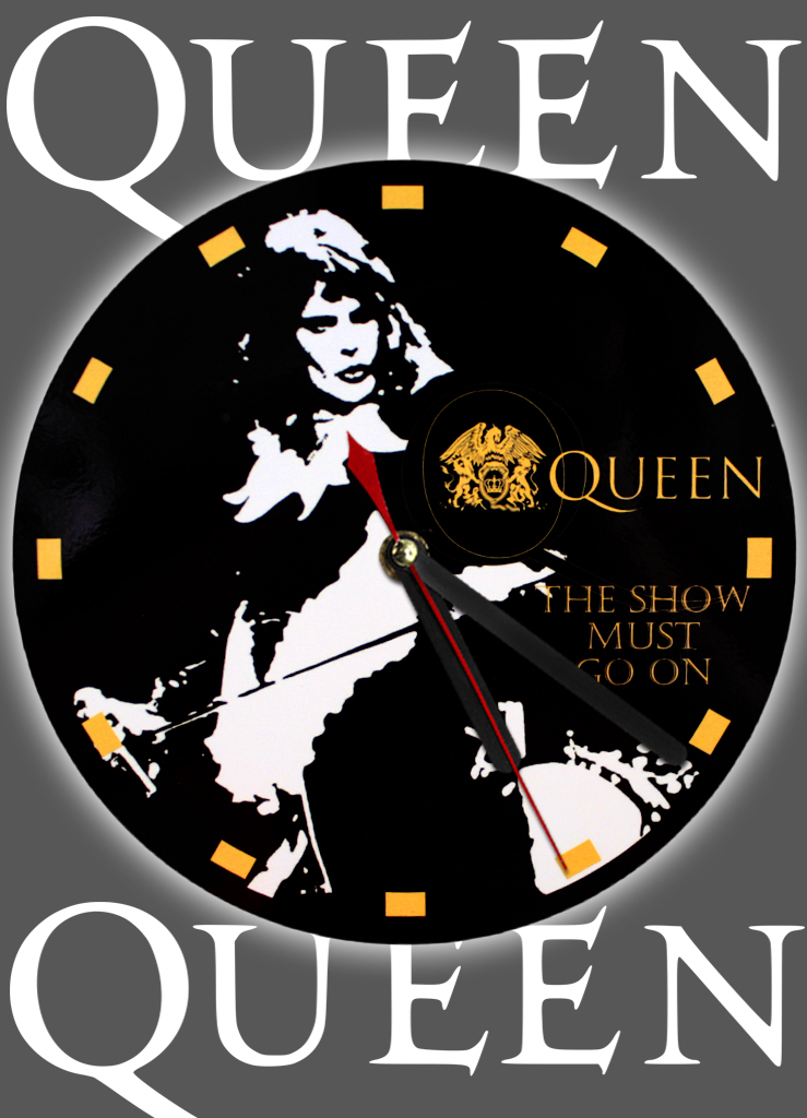 Часы настенные RockMerch Queen - фото 1 - rockbunker.ru