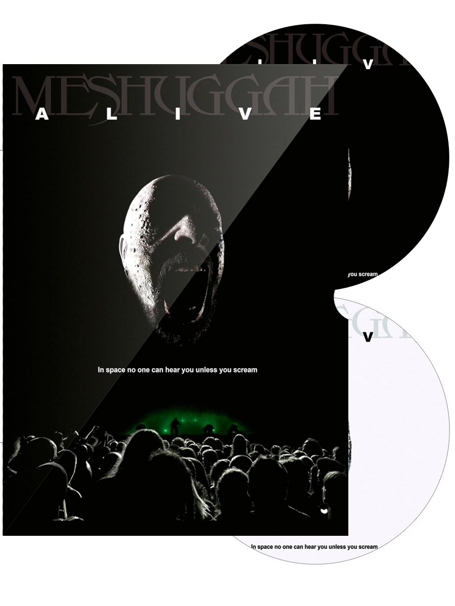 DVD Диск Meshuggah Alive - фото 1 - rockbunker.ru