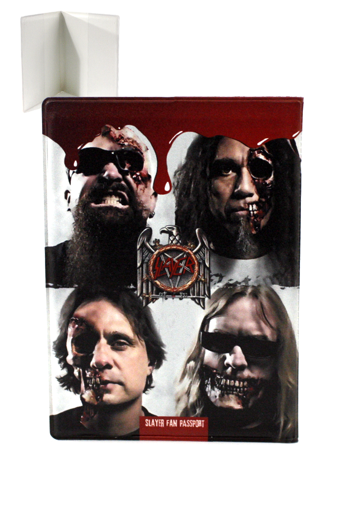 Обложка на паспорт RockMerch Slayer - фото 2 - rockbunker.ru