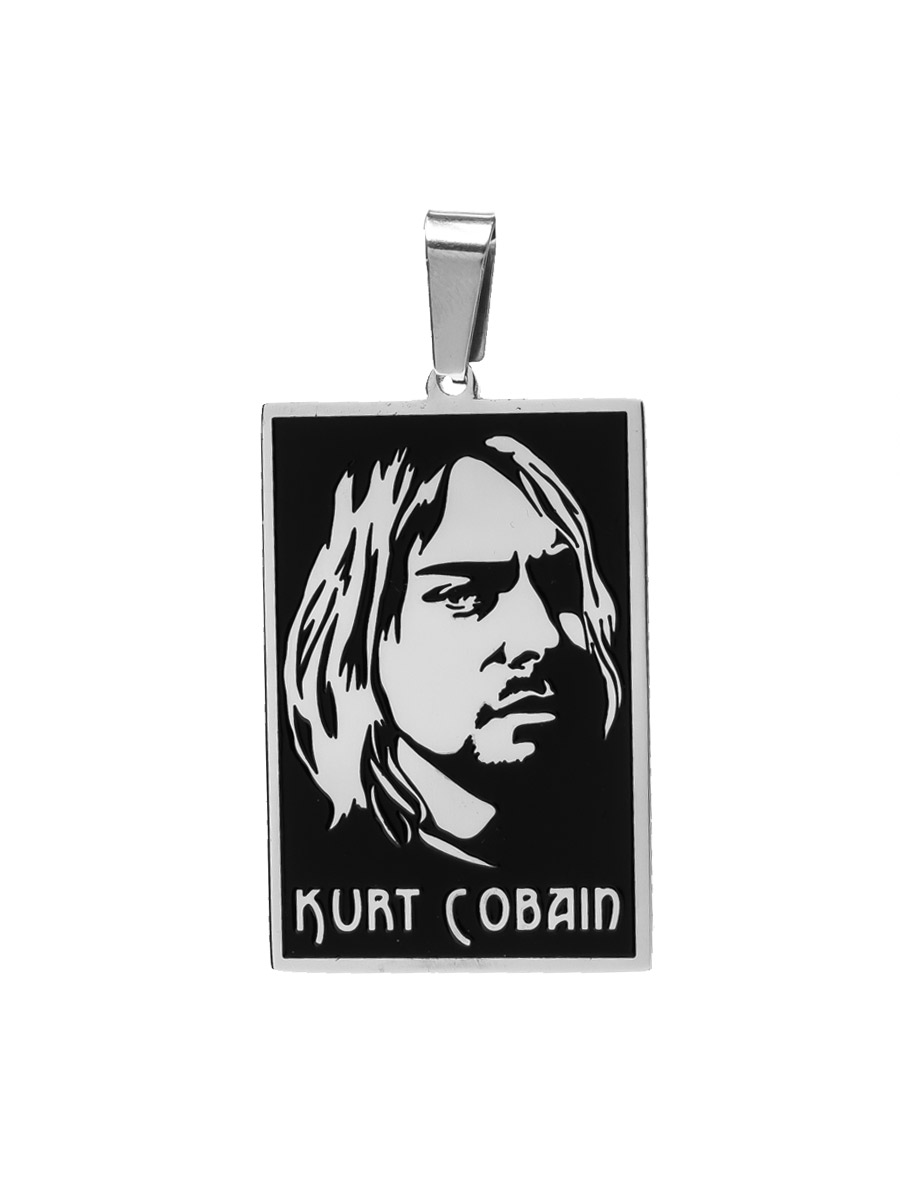 Кулон Kurt Cobain - фото 1 - rockbunker.ru
