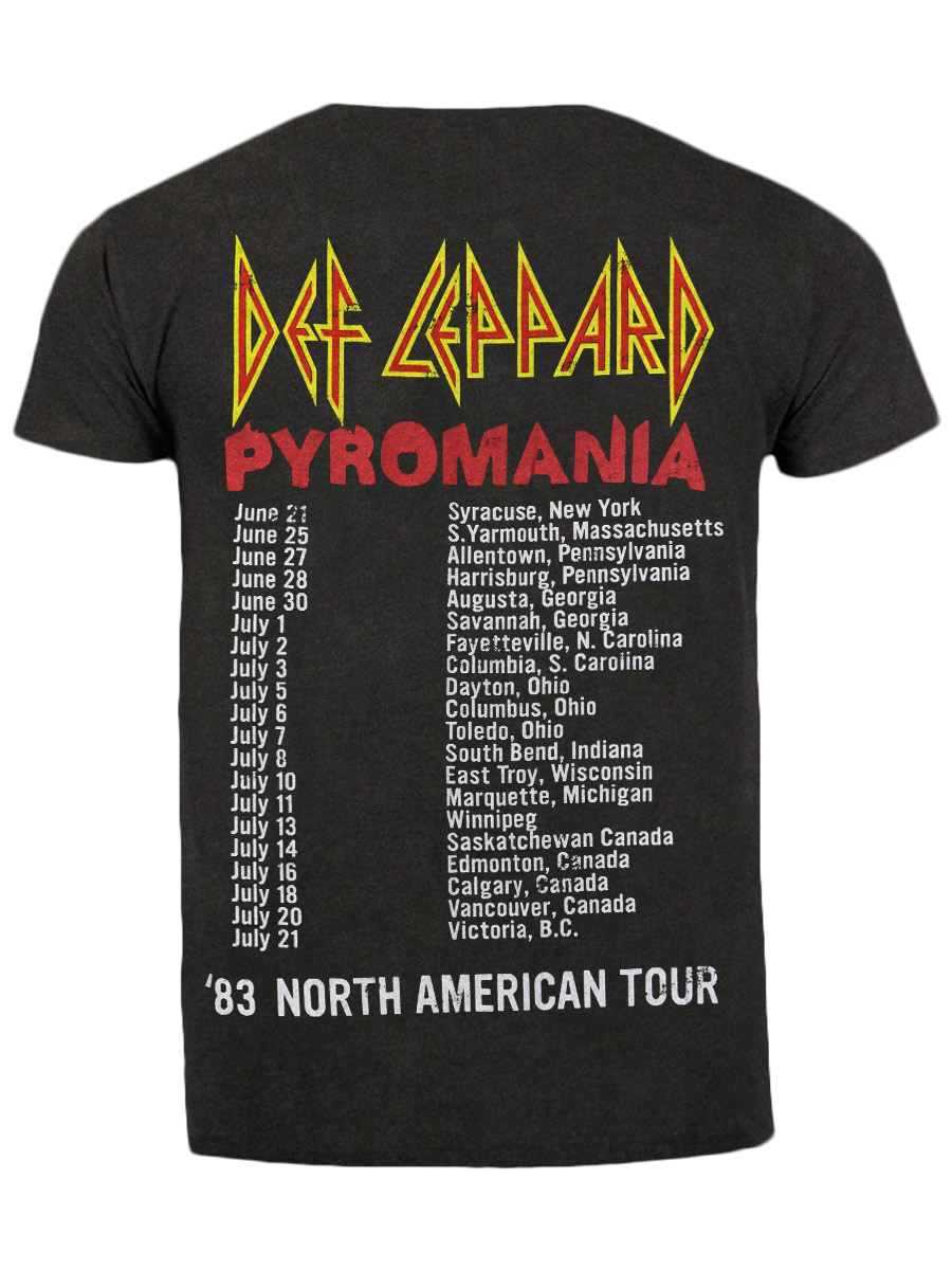 Футболка International Def Leppard - фото 2 - rockbunker.ru