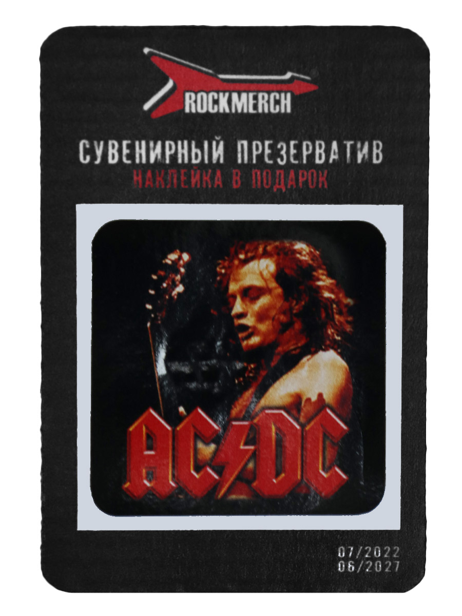 Презерватив RockMerch AC DC Angus Young - фото 2 - rockbunker.ru