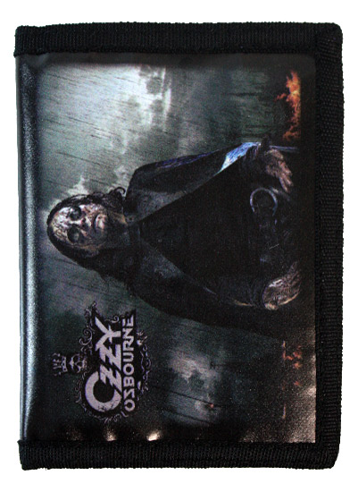 Кошелек Ozzy Osbourne из кожзаменителя - фото 1 - rockbunker.ru