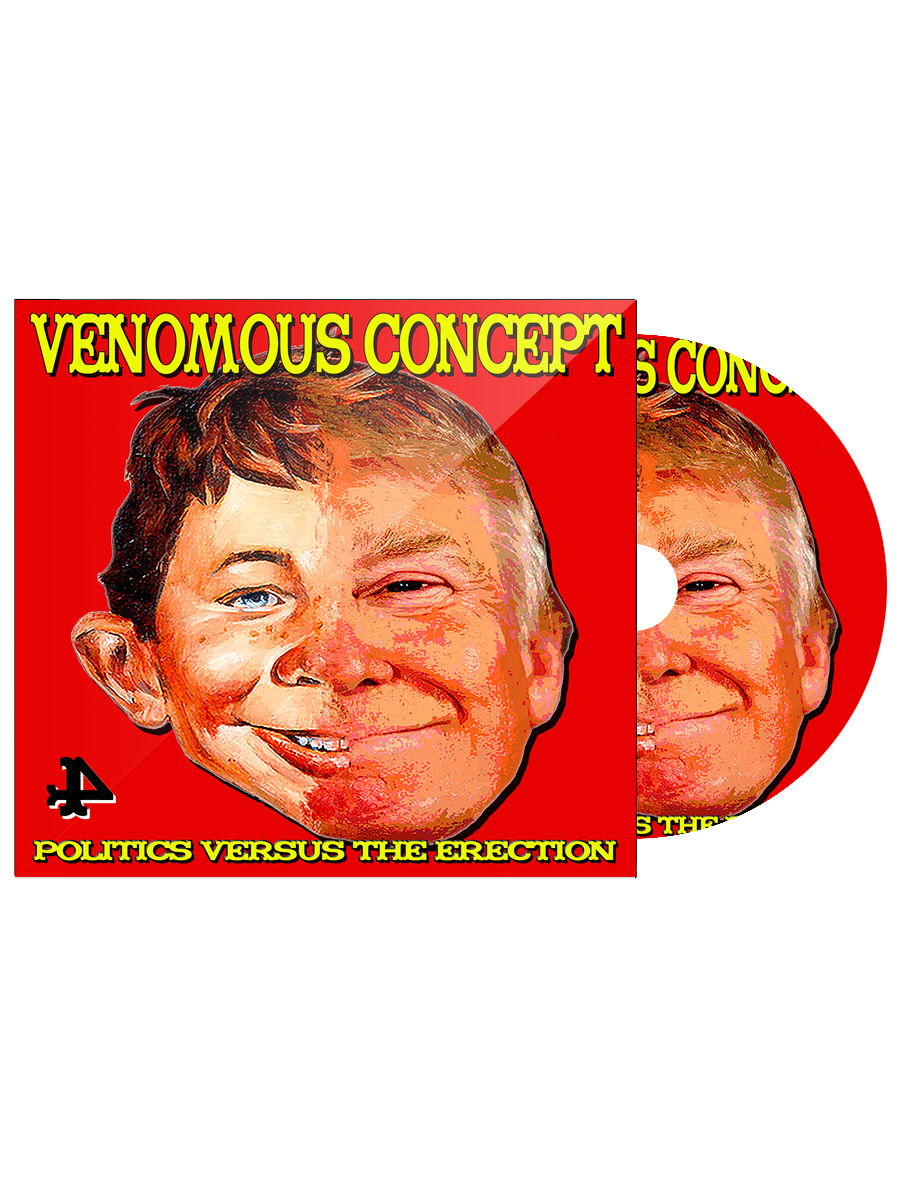 CD Диск Venomous Concept Politics Versus The Erection - фото 1 - rockbunker.ru
