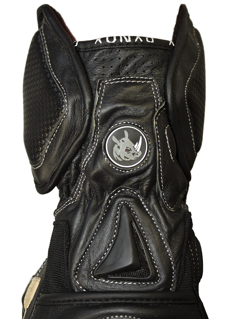 Мотоперчатки кожаные Rynox с защитой - фото 6 - rockbunker.ru