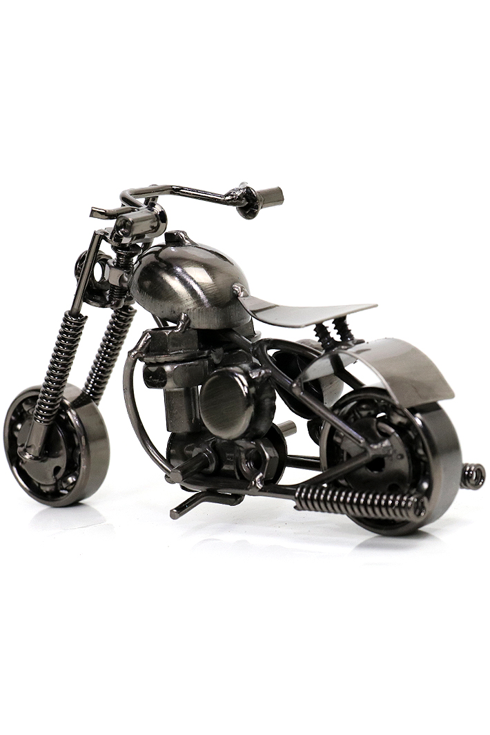 Сувенирная модель Мотоцикл ручной работы МРС041 - фото 4 - rockbunker.ru