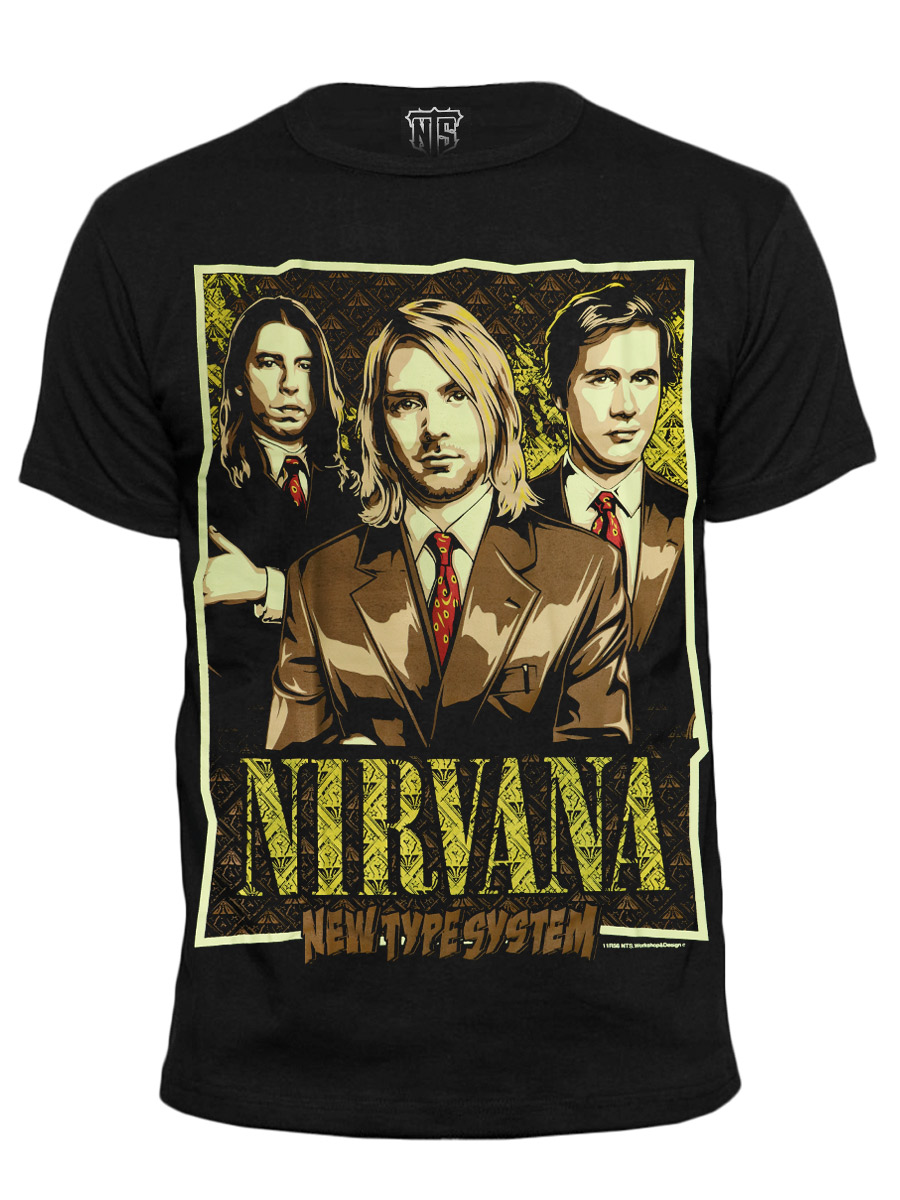 Футболка New Type System Nirvana - фото 1 - rockbunker.ru