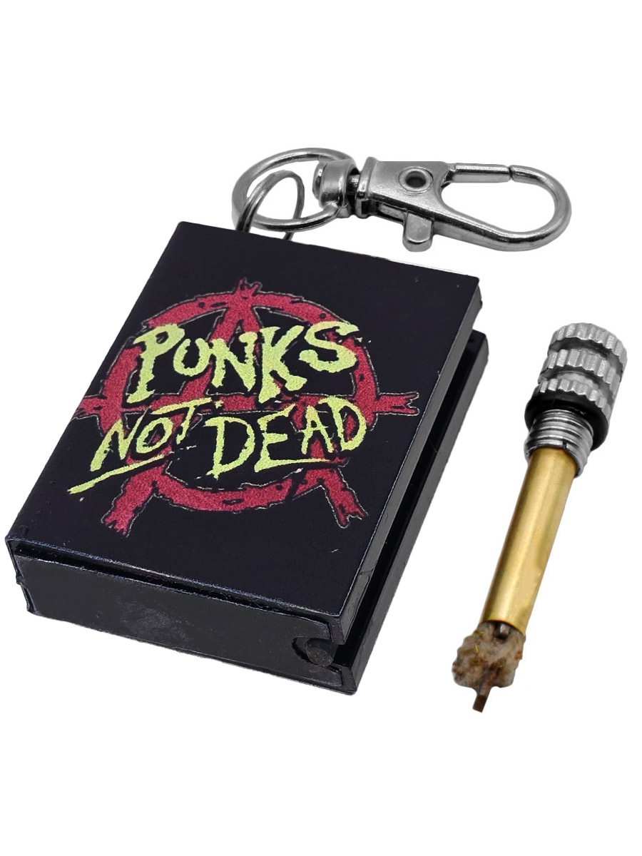 Зажигалка Вечная Спичка Punks Not Dead  - фото 2 - rockbunker.ru